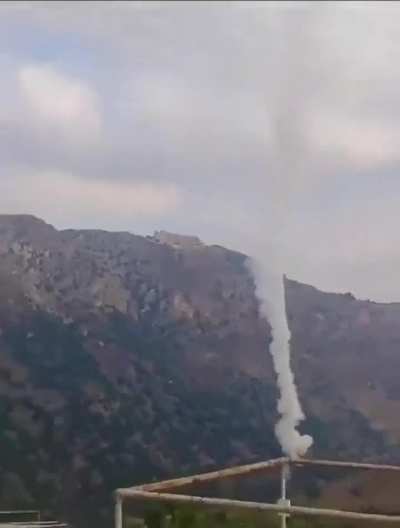 Missiles being launched inside Lebanon (Date Unknown) 