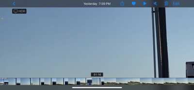 I saw this yesterday evening 8:00 PM Spokane, WA. Any logical explanations welcome. See comments for explanation.