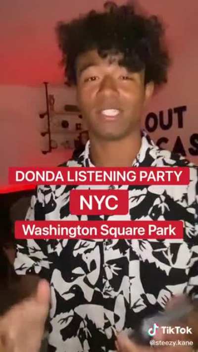 Just saw on TikTok this guy is leaking Kanye&rsquo;s new album and throwing a party about it