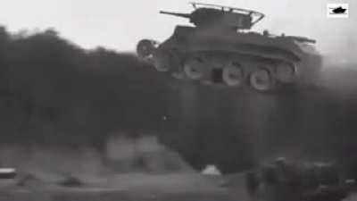 Here's a tank jump!!
