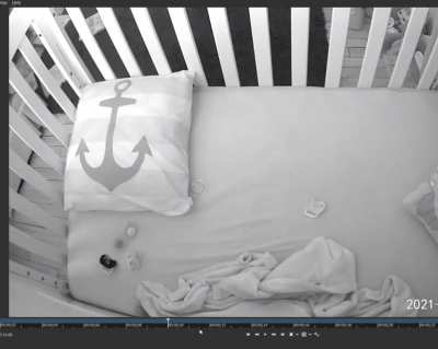 WTF?! Noise in kids room during bath. Sounded like a clap. Figured a toy fell over. I forgot about it and remembered hours later. I reviewed the event log and saw this!