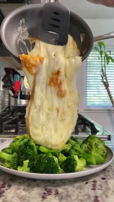 The caption was "Healthy eating for the win"