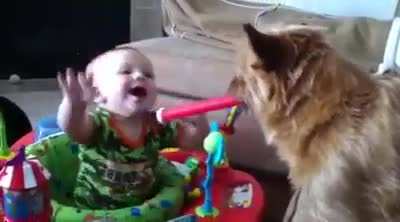 &ldquo;How to entertain a baby.&rdquo; A video tutorial.