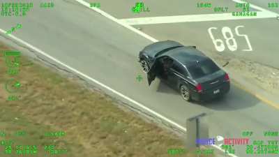 Shootout on texas highway