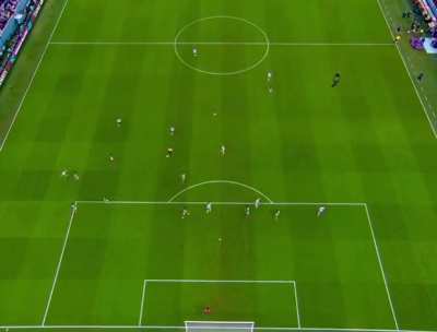 Gol de Messi desde lo alto