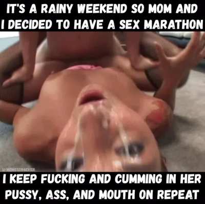 Pumping cum into my mom all day long &eth;&yen;&deg;