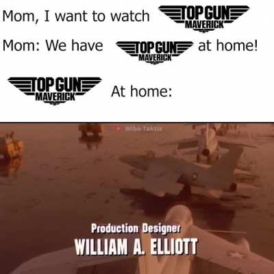 Blursed Top Gun