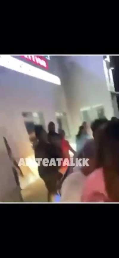 Jania friend furly gets knocked out