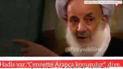 A Turkophobic Iranian mullah: "It&rsquo;s useful to learn Turkic. If we end up in hell, it will be useful because Turkic is spoken in hell." 💀💀