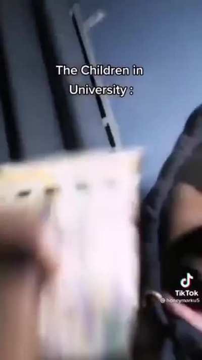 Sending your kids money when they are in University