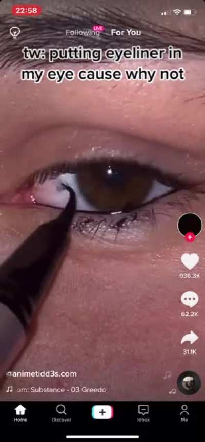 My eye doesn&rsquo;t feel so good