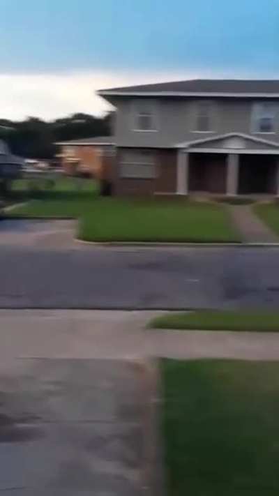 Video footage of a shootout that occurred at the Gibbs Village apartments in Montgomery, Alabama.