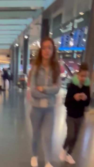 Look at my bulge while she&rsquo;s with her familly
