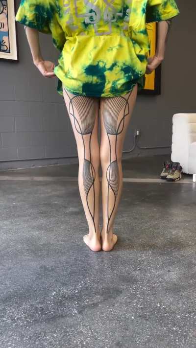 Tattoo artwork done by &copy; Chaim Machlev - DotsToLines.