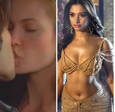 Tamannaaah 🥵 sucking her lips, groping &amp;amp; sucking her titties like this then fuck her ass without lube 💦💦