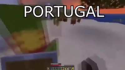 Portugal chegando no Brasil: