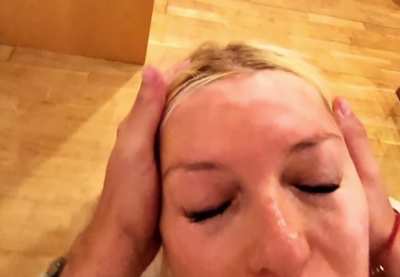 He spits on my face and fucks my throat good 