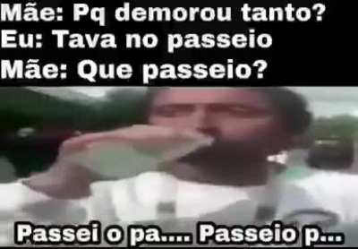 Passei o pa..