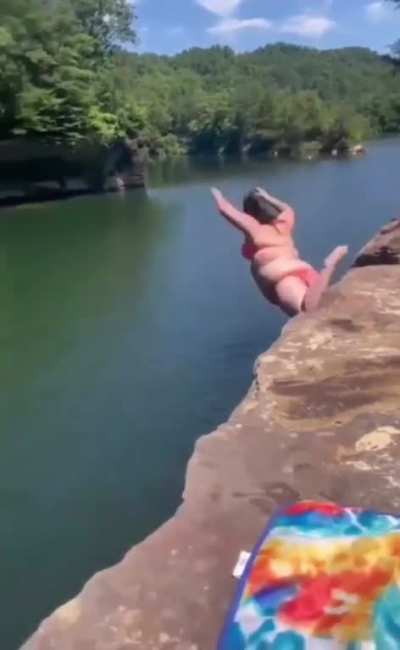 HMF while I roll off this cliff