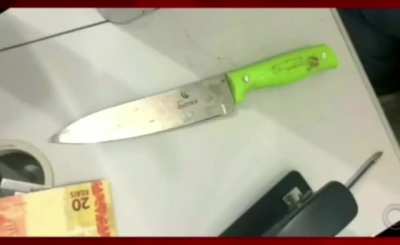 Mulher &eacute; esfaqueada por condenado por estupro e roubo beneficiado pela "saidinha de Natal"