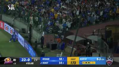 Effortless! The Rohit-Sharma pickup shot FIFTY partnership up for the opening wicket