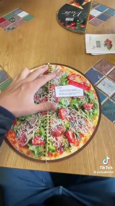 Perfect Pizza Menu