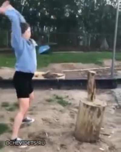 Strong hit
