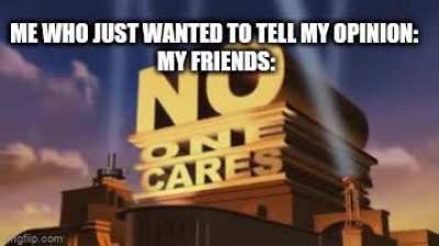 Nobody cares