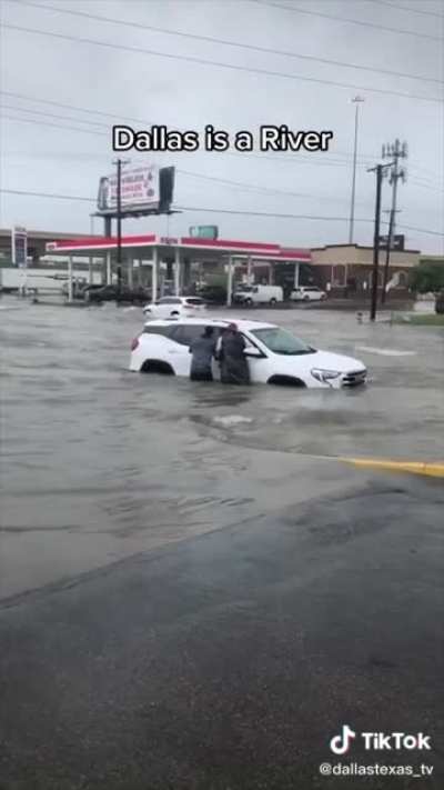 Dallas is underwater