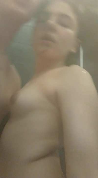 I don't sing in the shower. I perform