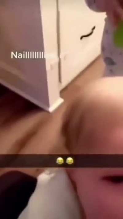 Thank god he didn't swallow it.
