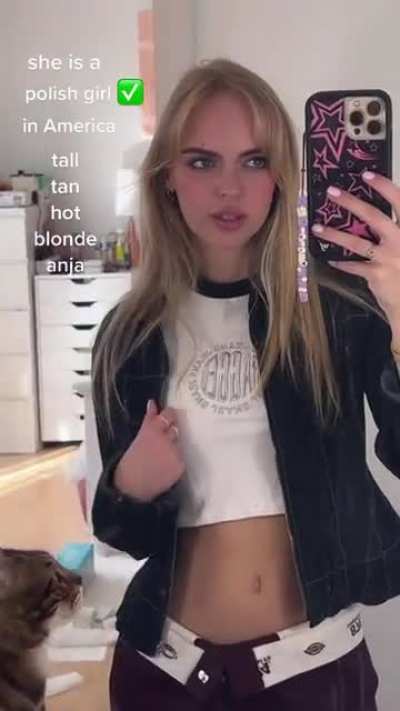 She is a polish girl in America