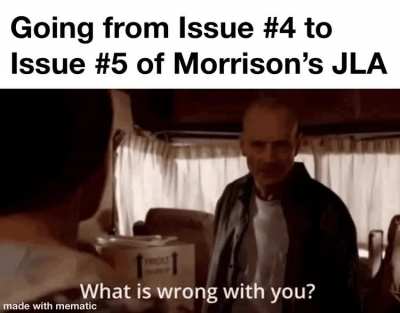 &ldquo;You can just jump into Grant Morrson&rsquo;s JLA run&rdquo; they said. &ldquo;You don&rsquo;t need much context&rdquo; they said.