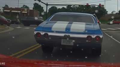 Driver Road Rages Over Honk