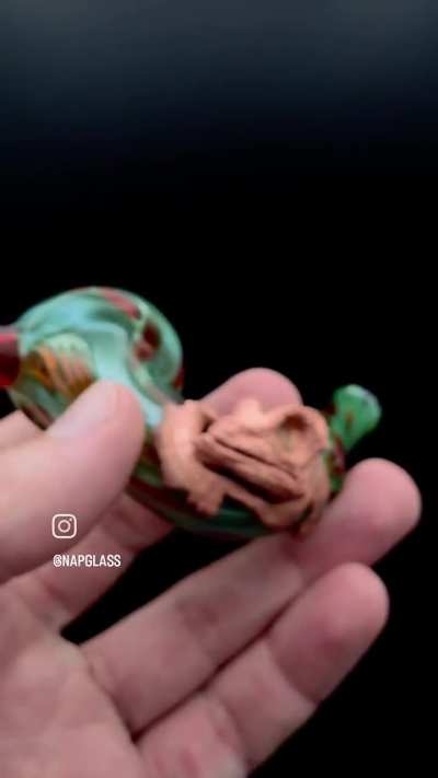 Electroformed Chameleon