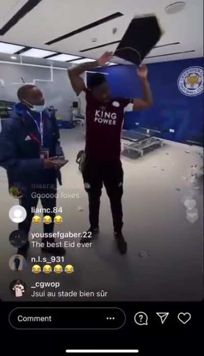 Leicester dressing room
