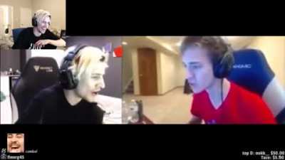 XQC vs Ninja (poast this here cuz meme community dont allow this :( )