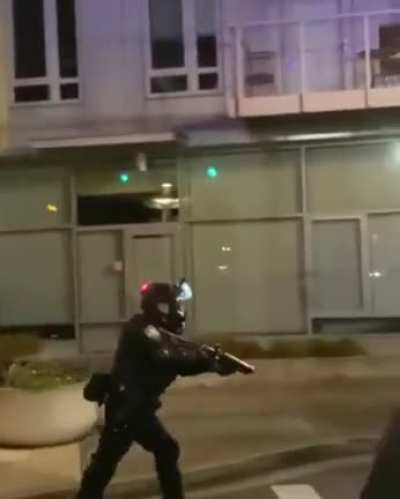 Portland Police Mace Peaceful Person for Filming Them 5/1/21