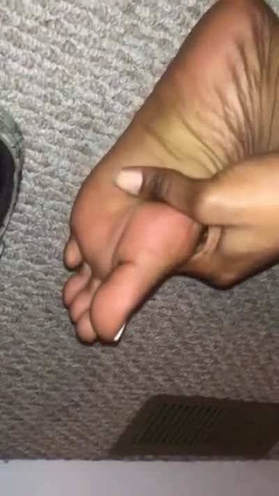 After spending all the day in my stinky crocs I couldn&rsquo;t wait to take them off!