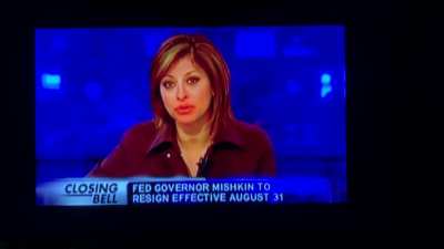Sir, I left the FED during the 2008 crash for an urgent matter: &ldquo;I had to revise a textbook&rdquo;