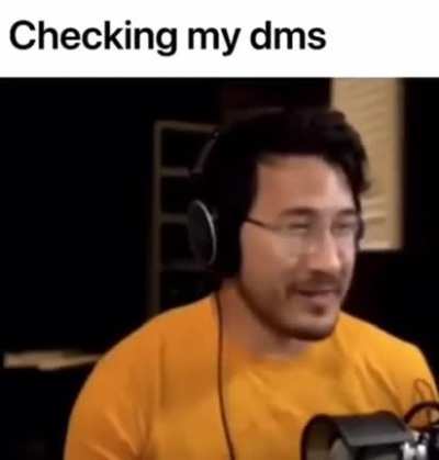 checking my dms
