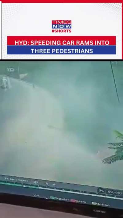 Car rams into morning walkers
