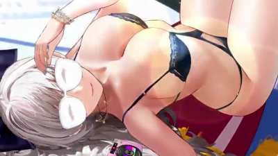 Vittorio Veneto swimsuit skin live2d preview!