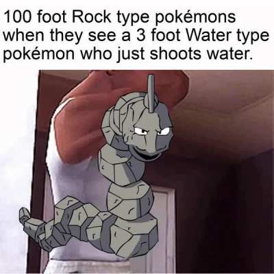 Onix cant handle it,