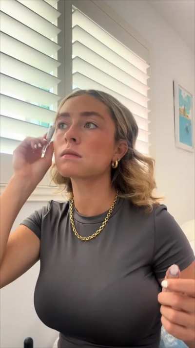 Her morning routine