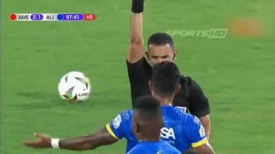 Yellow card for ... YOU!