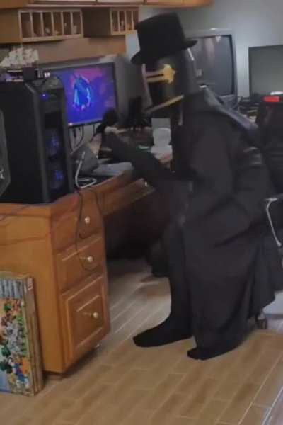 He was caught lackin