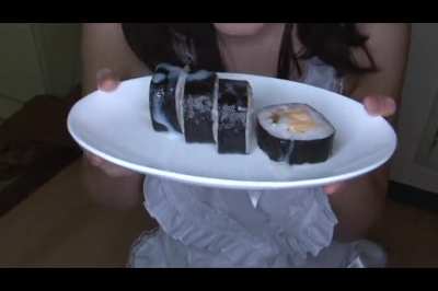 Mao Hamasaki eats some sushi [MVSD-281]