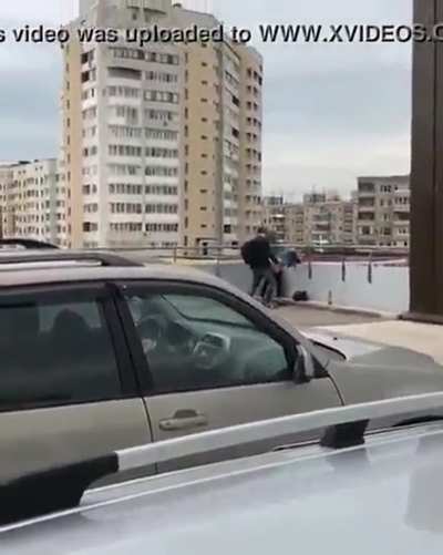 Couple is caught doing it in public