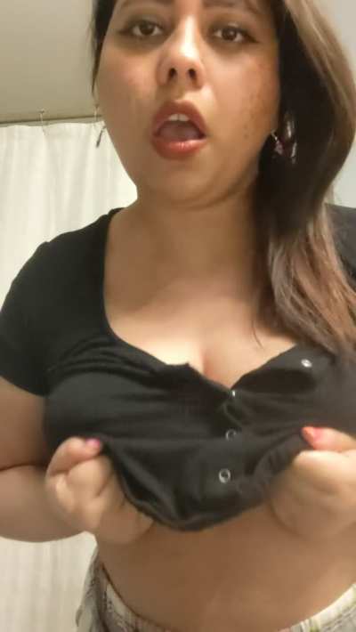 The best thing about coming from Pakistan to Canada is that I can drop my tits as much as I want